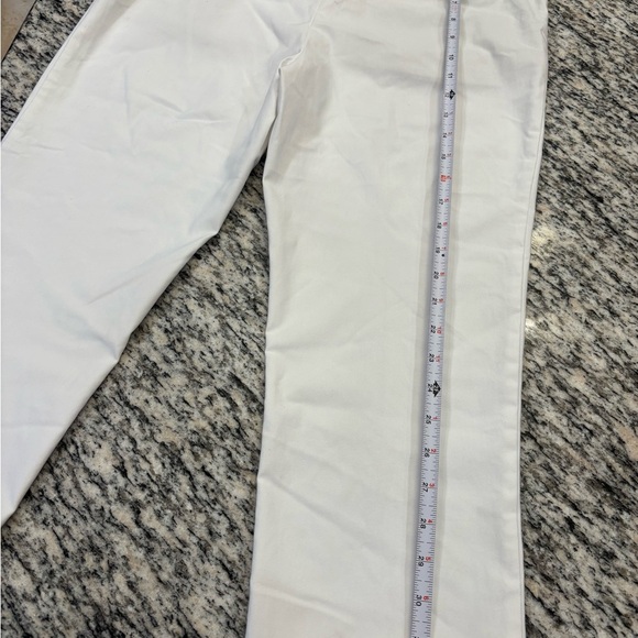 Women's White Capris - Picture 7 of 11